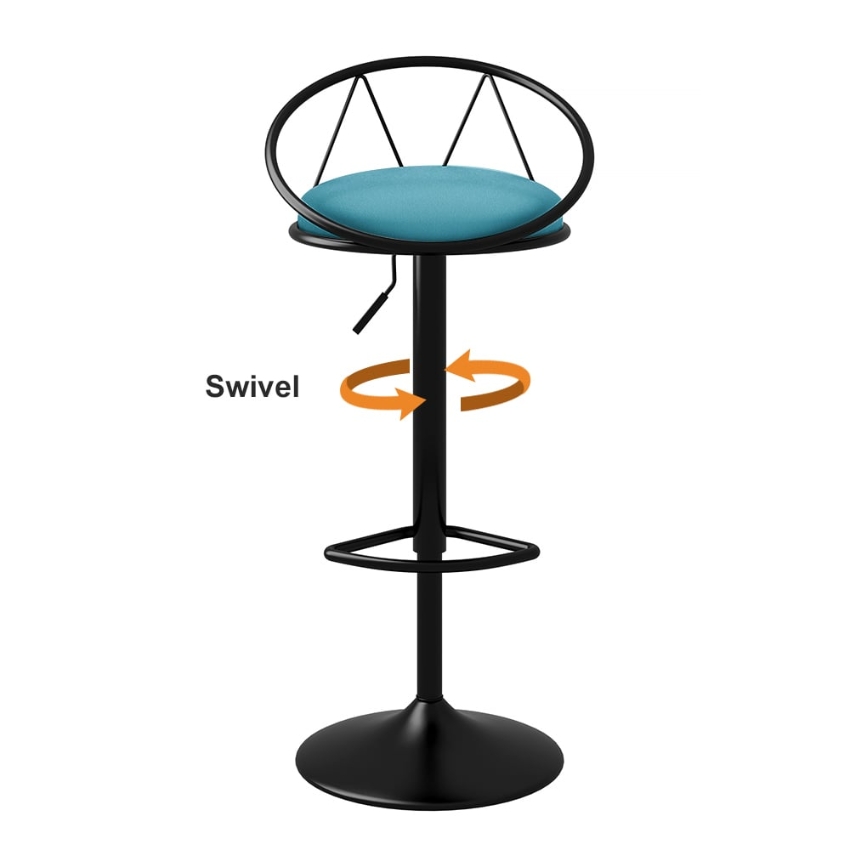 Ghế quầy bar ngoài trời sắt sơn tĩnh điện: SG - 4142 - $hienthicat